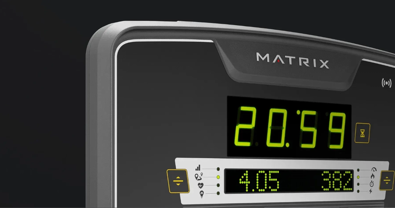 Endurance Upright Cycle-LED Console - Clear Display