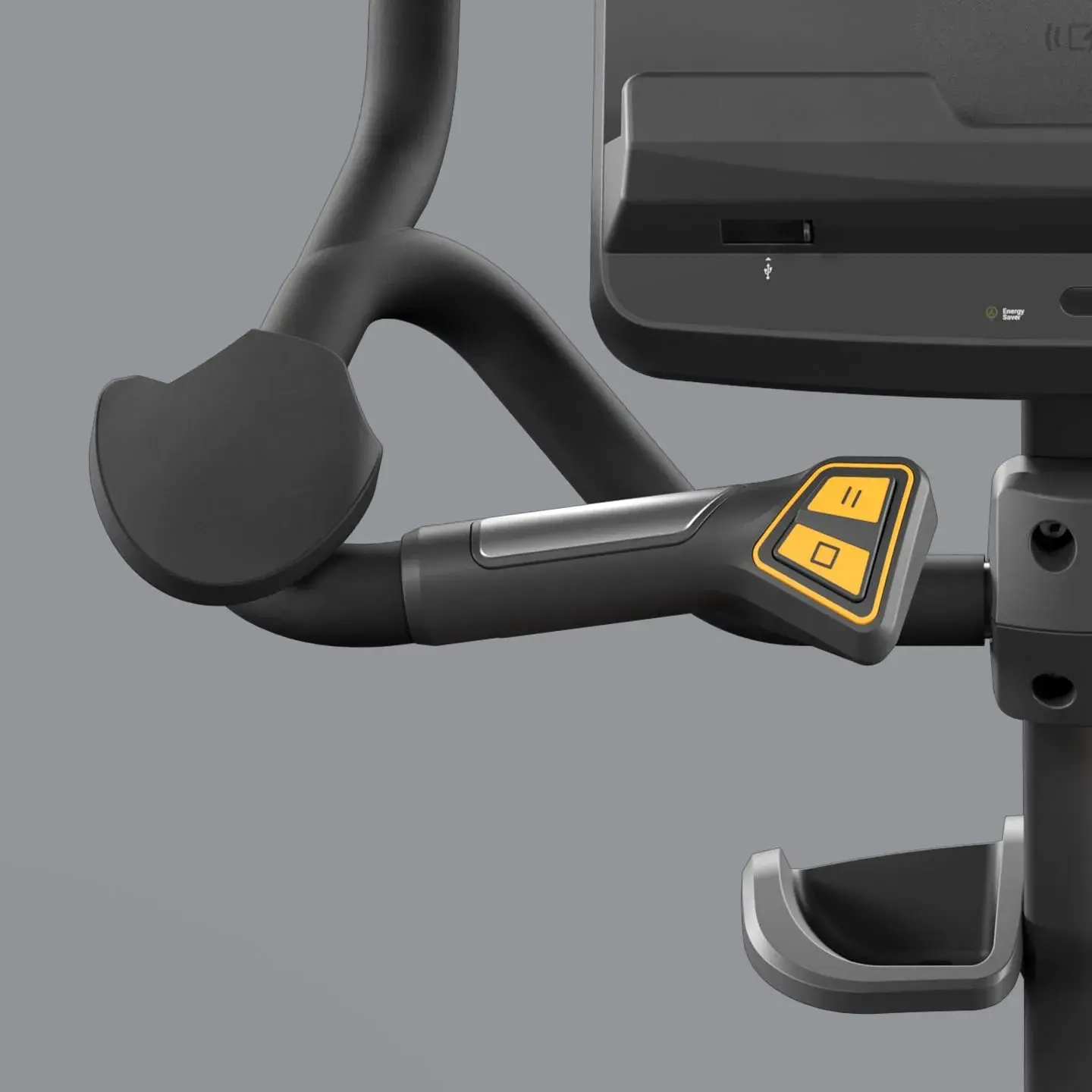 Endurance Upright Cycle-LED Console - Metric4
