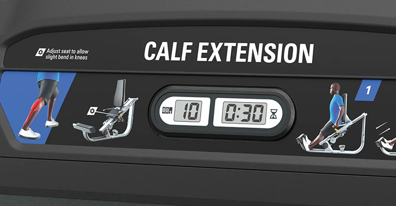 Ultra Calf Extension-Electronic Rep Counter