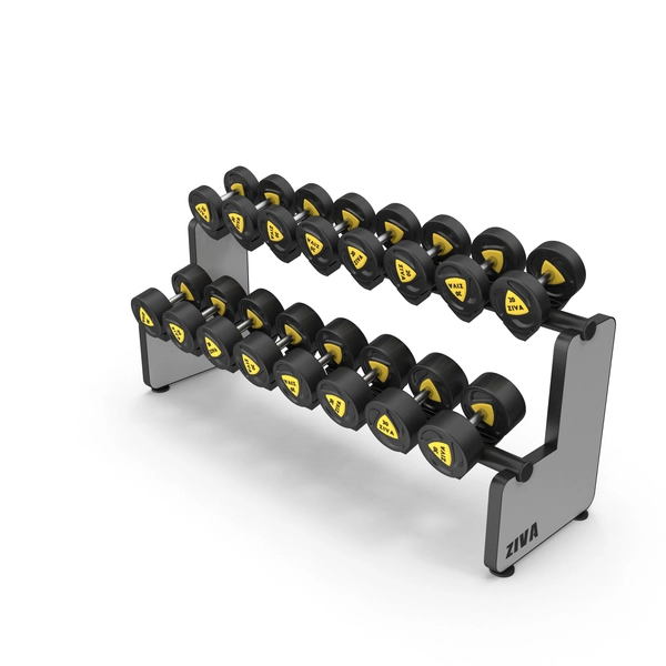 رک دمبل (Dumbbell Rack) - Ziva dumbbell rack
